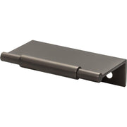 Crestview Tab Pull by Top Knobs - Ash Gray - New York Hardware