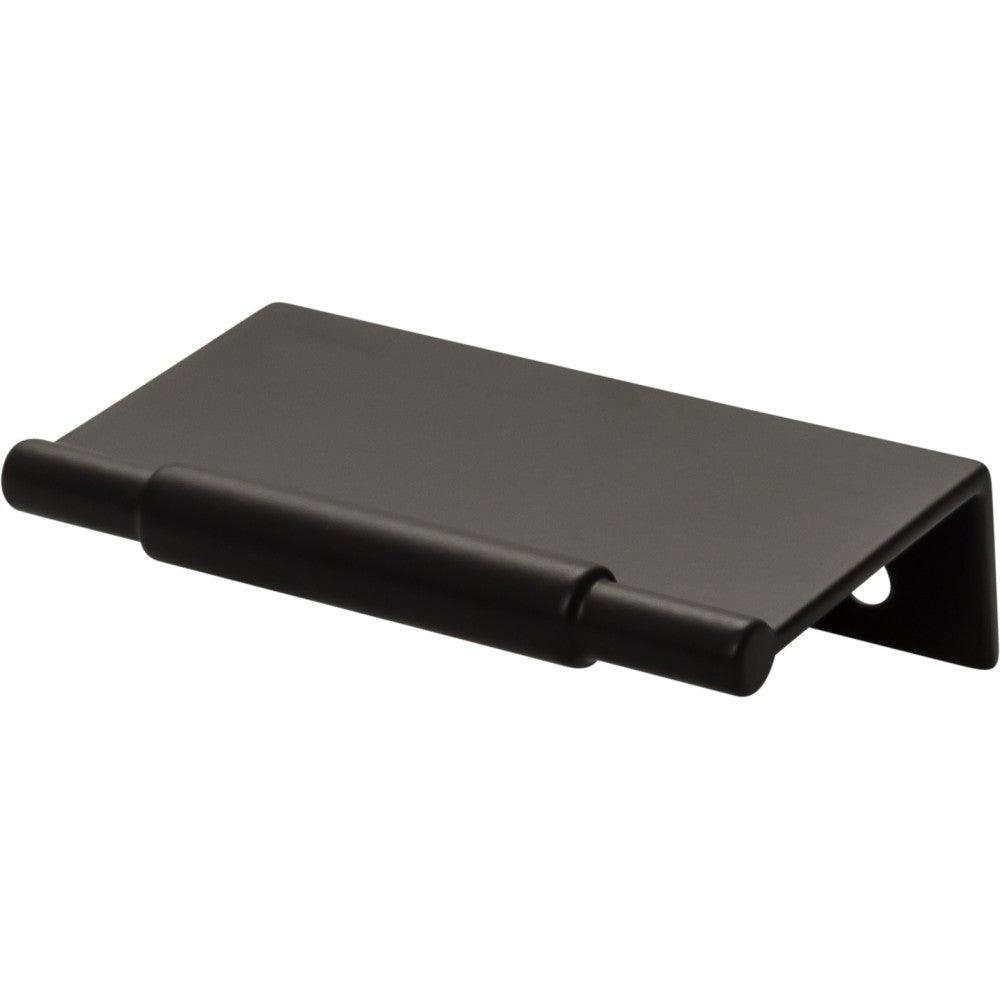 Crestview Tab Pull by Top Knobs - Flat Black - New York Hardware