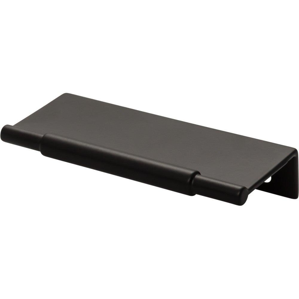 Crestview Tab Pull by Top Knobs - Flat Black - New York Hardware