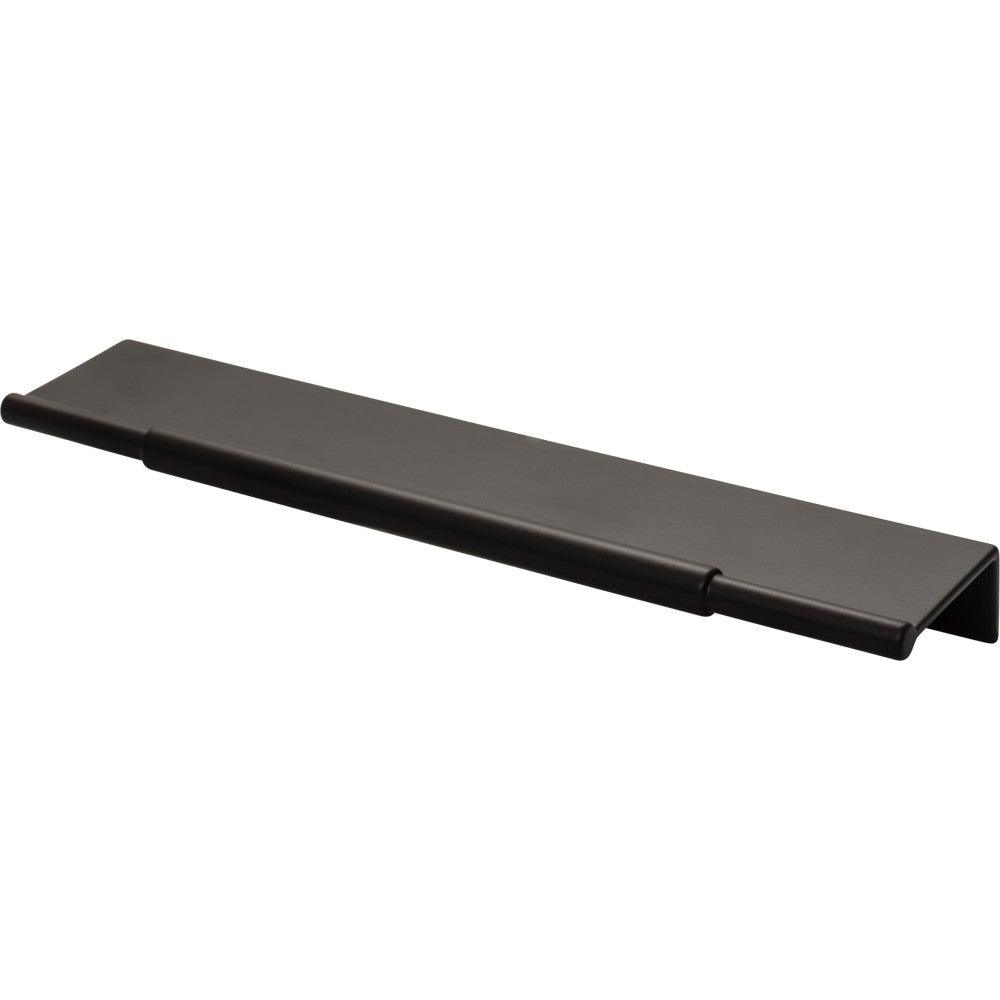Crestview Tab Pull by Top Knobs - Flat Black - New York Hardware