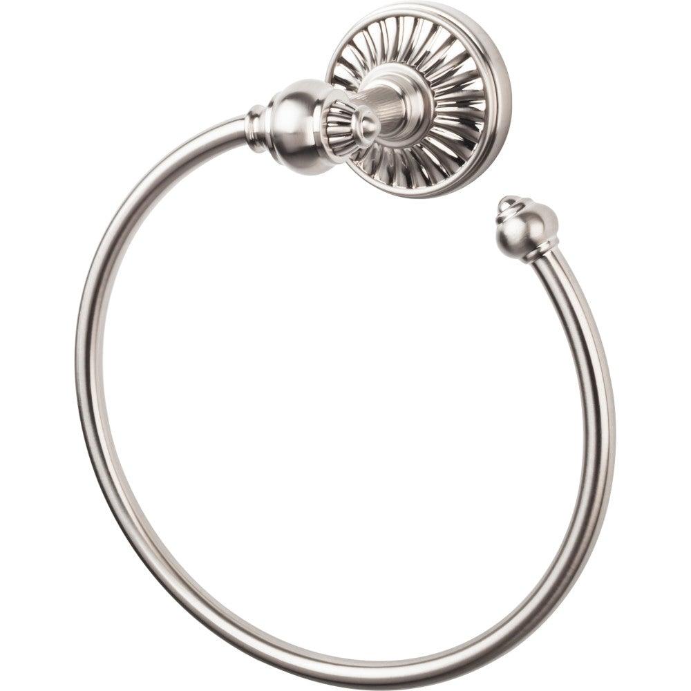 Tuscany Bath Ring by Top Knobs - Brushed Satin Nickel - New York Hardware