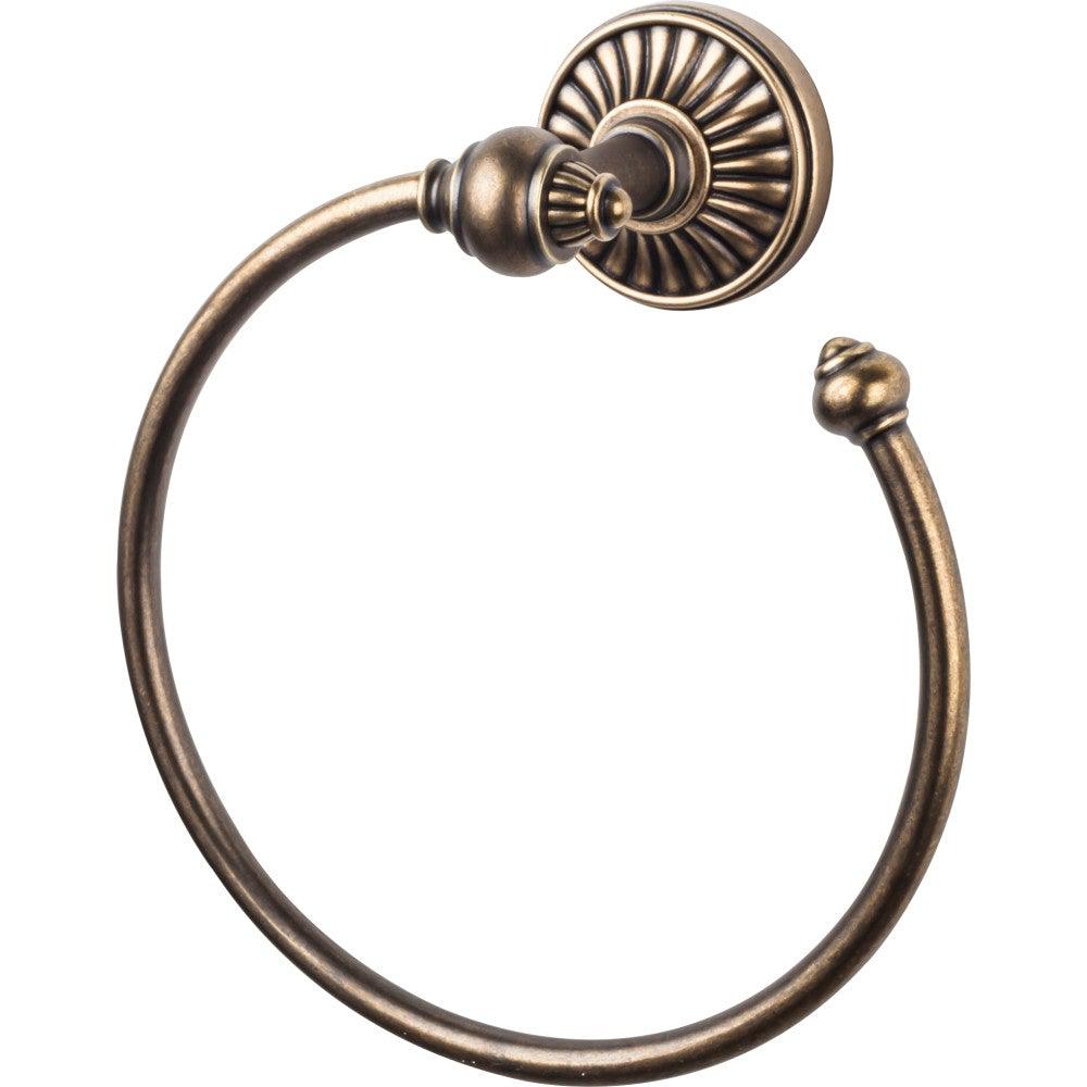 Tuscany Bath Ring by Top Knobs - German Bronze - New York Hardware