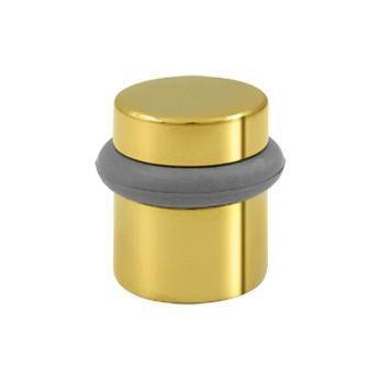 Round Universal Floor Bumper 1 1/2" - PVD - Polished Brass - New York Hardware Online
