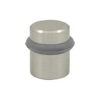 Round Universal Floor Bumper 1 1/2" - Satin Nickel - New York Hardware Online