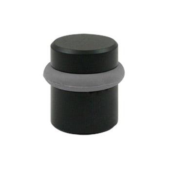 Round Universal Floor Bumper 1 1/2" - Black - New York Hardware Online