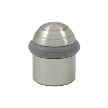 Round Universal Floor Bumper Dome Cap 1 1/2" - Satin Nickel - New York Hardware Online