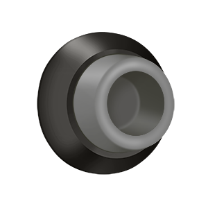 Concave Transitional Flush Door Bumper by Deltana -  - Oil Rubbed Bronze - New York Hardware