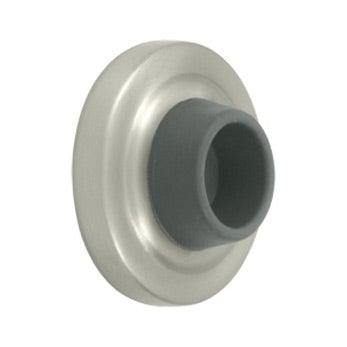 Concave Flush Bumper 2 3/8" Diameter - Satin Nickel - New York Hardware Online
