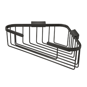 Triangle Corner Wire Basket by Deltana - 13-1/4" x 10-1/4" - Oil Rubbed Bronze - New York Hardware