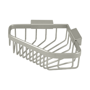 Pentagon Wire Basket by Deltana -  8-1/4" x 6-7/8" - Brushed Nickel - New York Hardware