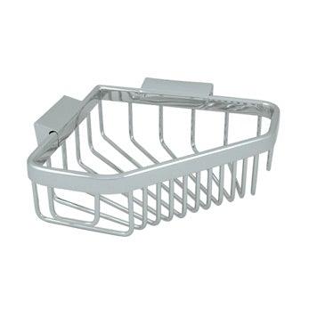 Wire Basket 6" Corner Pentagon - Polished Chrome - New York Hardware Online