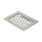 Bathroom Basket Heavy Duty Soap Dish by Deltana -  - Brushed Nickel - New York Hardware