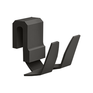 Wire Basket Hook by Deltana -  - Oil Rubbed Bronze - New York Hardware