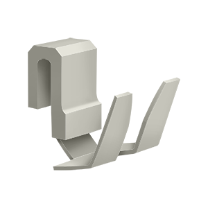 Wire Basket Hook by Deltana -  - Brushed Nickel - New York Hardware