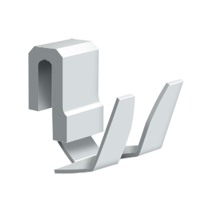 Wire Basket Hook by Deltana -  - Polished Chrome - New York Hardware