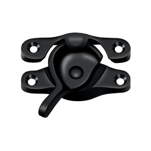 Window Sash Lock by Deltana - 1" x 2-5/8" - Paint Black - New York Hardware