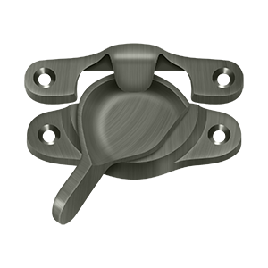 Window Sash Lock by Deltana - 1-1/8" x 3" - Antique Nickel - New York Hardware