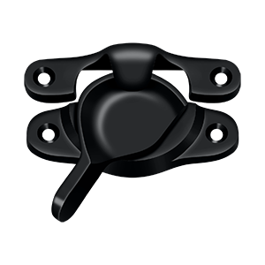 Window Sash Lock by Deltana - 1-1/8" x 3" - Paint Black - New York Hardware