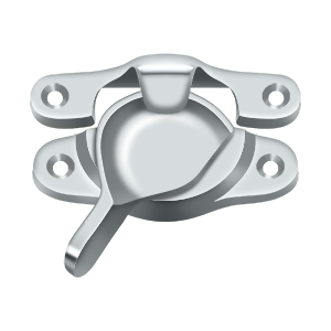 Window Sash Lock by Deltana - 1-1/8" x 3" - Polished Chrome - New York Hardware