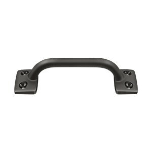 Square Base Pull by Deltana -  - Oil Rubbed Bronze - New York Hardware