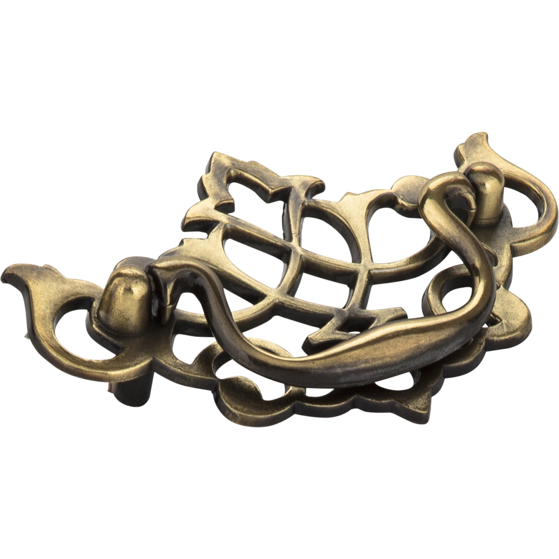 Baroque Kingsport Cabinet Drop Pull by Elements - Brushed Antique Brass