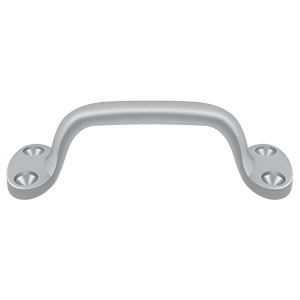 Rounded Base Pull by Deltana -  - Brushed Chrome - New York Hardware
