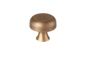 Washwood Cabinet Knob by Armac Martin - 35mm - Satin Nickel Plate