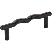 Wavy Verona Cabinet Pull by Elements - Matte Black