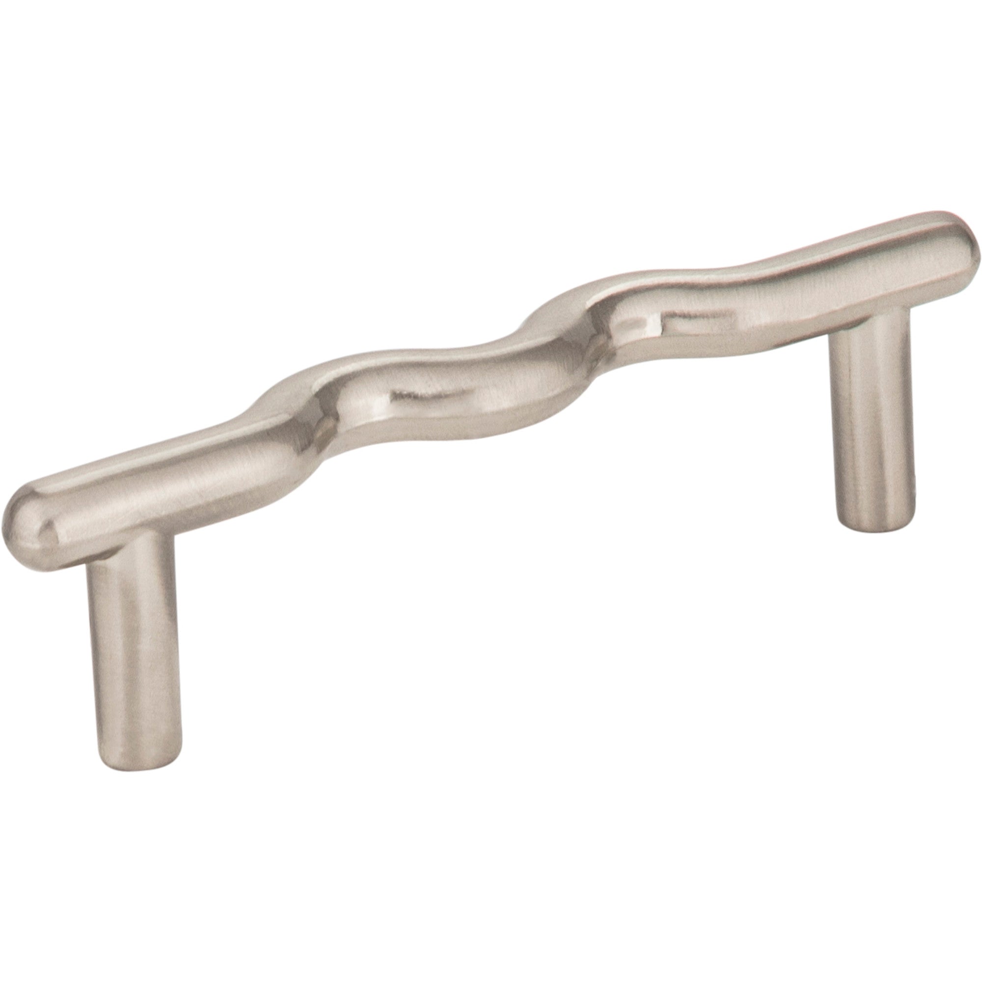 Wavy Verona Cabinet Pull by Elements - Satin Nickel