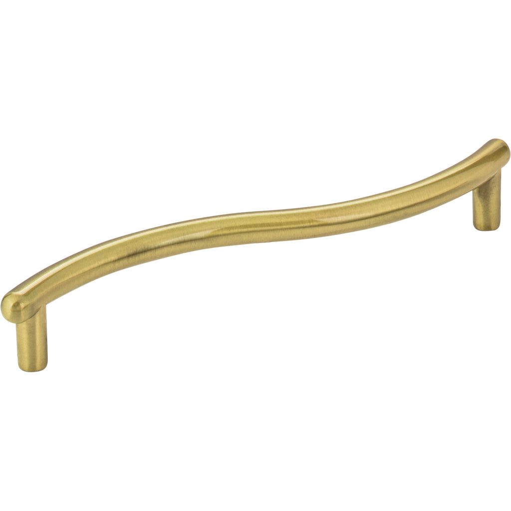 Wavy Capri Cabinet Pull by Elements - Brushed Brass
