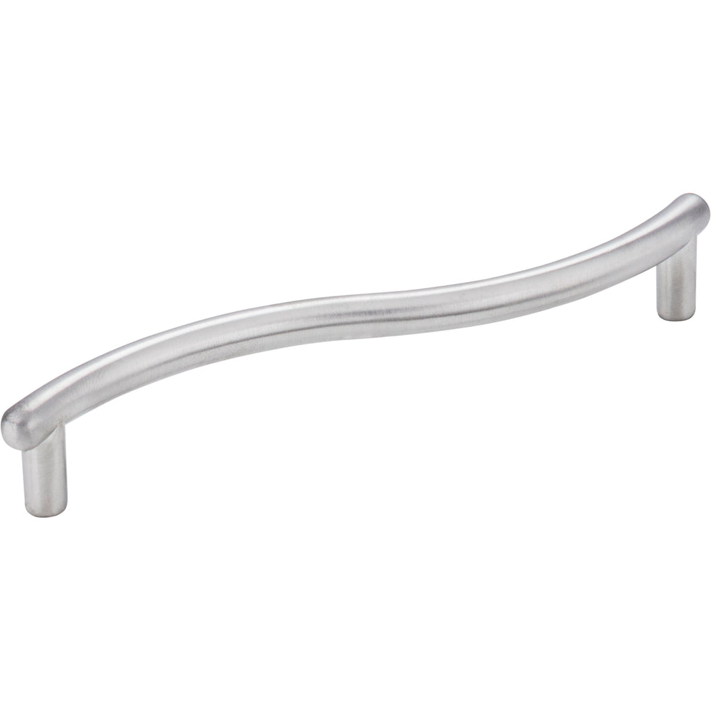 Wavy Capri Cabinet Pull by Elements - Brushed Chrome