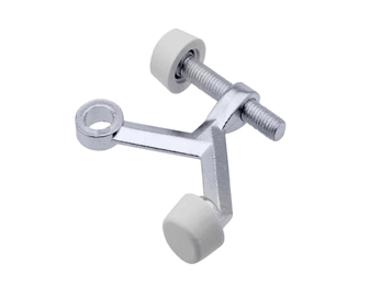 Hinge Pin Stop, Hinge Mounted, Zinc Die-Cast - Polished Chrome - New York Hardware Online