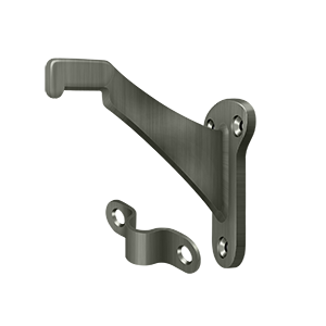 Zinc Handrail Bracket by Deltana -  - Antique Nickel - New York Hardware