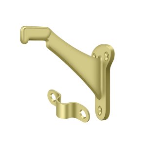 Zinc Handrail Bracket by Deltana -  - Polished Brass - New York Hardware