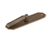 Crossways Pedestal Drop Handle by Armac Martin - 89mm - Satin Nickel Plate