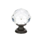 Diamond Knob by Emtek Hardware - 1" - Oil Rubbed Bronze - New York Hardware