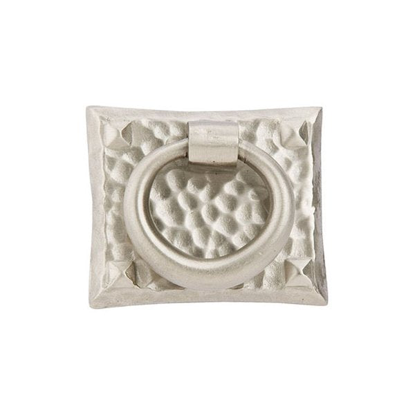 Hammered Ring Pull by Emtek Hardware - 1-3/4" - Satin Nickel - New York Hardware