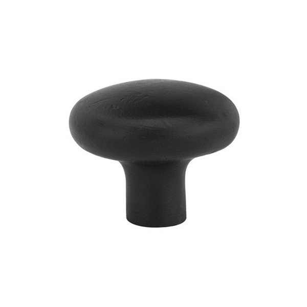 Bronze Round Knob by Emtek Hardware - 1-1/4" - Flat Black Bronze - New York Hardware