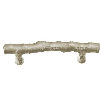 Twig Pull by Emtek Hardware - 3-1/2" - Tumbled White Bronze - New York Hardware