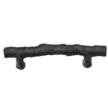 Twig Pull by Emtek Hardware - 4" - Flat Black Bronze - New York Hardware
