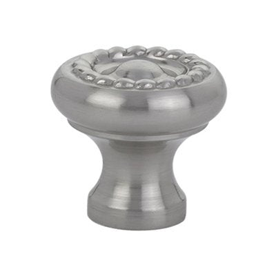 Rope Knob by Emtek Hardware - 1" - Satin Nickel - New York Hardware