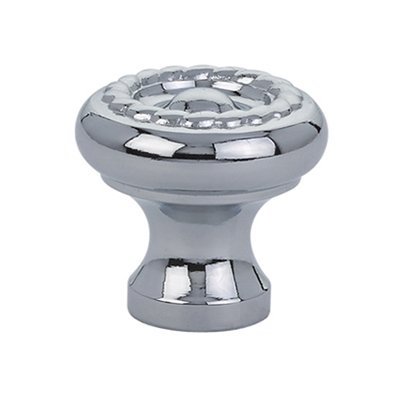 Rope Knob by Emtek Hardware - 1" - Polished Chrome - New York Hardware
