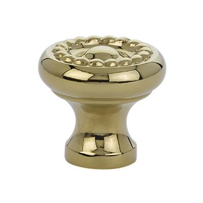 Rope Knob by Emtek Hardware - 1" - Unlacquered Brass - New York Hardware