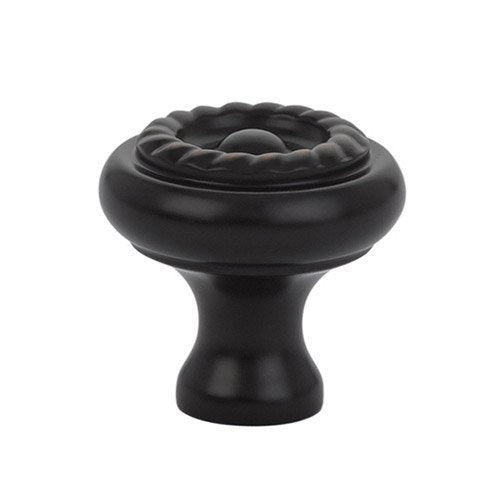 Rope Knob by Emtek Hardware - 1-1/4" - Oil Rubbed Bronze - New York Hardware
