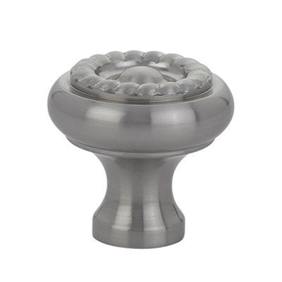 Rope Knob by Emtek Hardware - 1-1/4" - Satin Nickel - New York Hardware