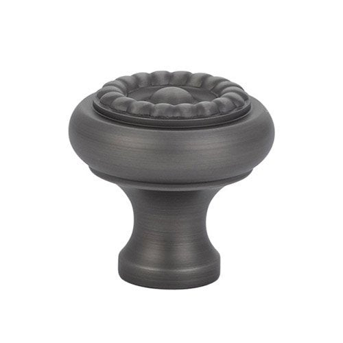 Rope Knob by Emtek Hardware - 1-1/4" - Pewter - New York Hardware