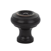 Waverly Knob by Emtek Hardware - 1" - Oil Rubbed Bronze - New York Hardware