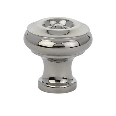 Waverly Knob by Emtek Hardware - 1" - Polished Nickel - New York Hardware