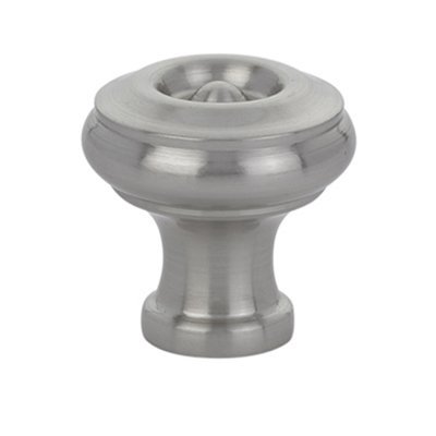 Waverly Knob by Emtek Hardware - 1" - Satin Nickel - New York Hardware