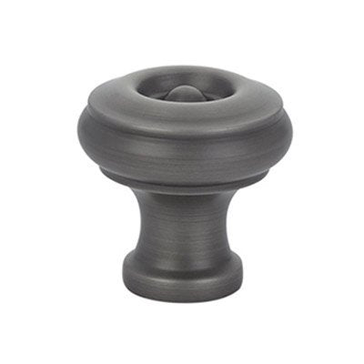 Waverly Knob by Emtek Hardware - 1" - Pewter - New York Hardware